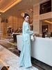 Set Bà Ba Họa Tiết Tay Phồng