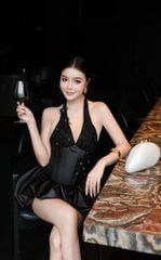 Đầm Yếm Tùng Bí Đính Bướm