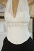Áo Yếm Voan Corset Viền Đá
