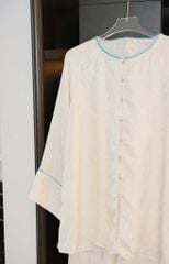 Set Lụa Bà Ba Viền Cổ