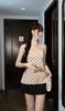 Áo Yếm Lụa Chấm Bi