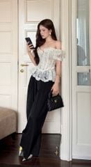 Quần Ống Suông Khóa Trước