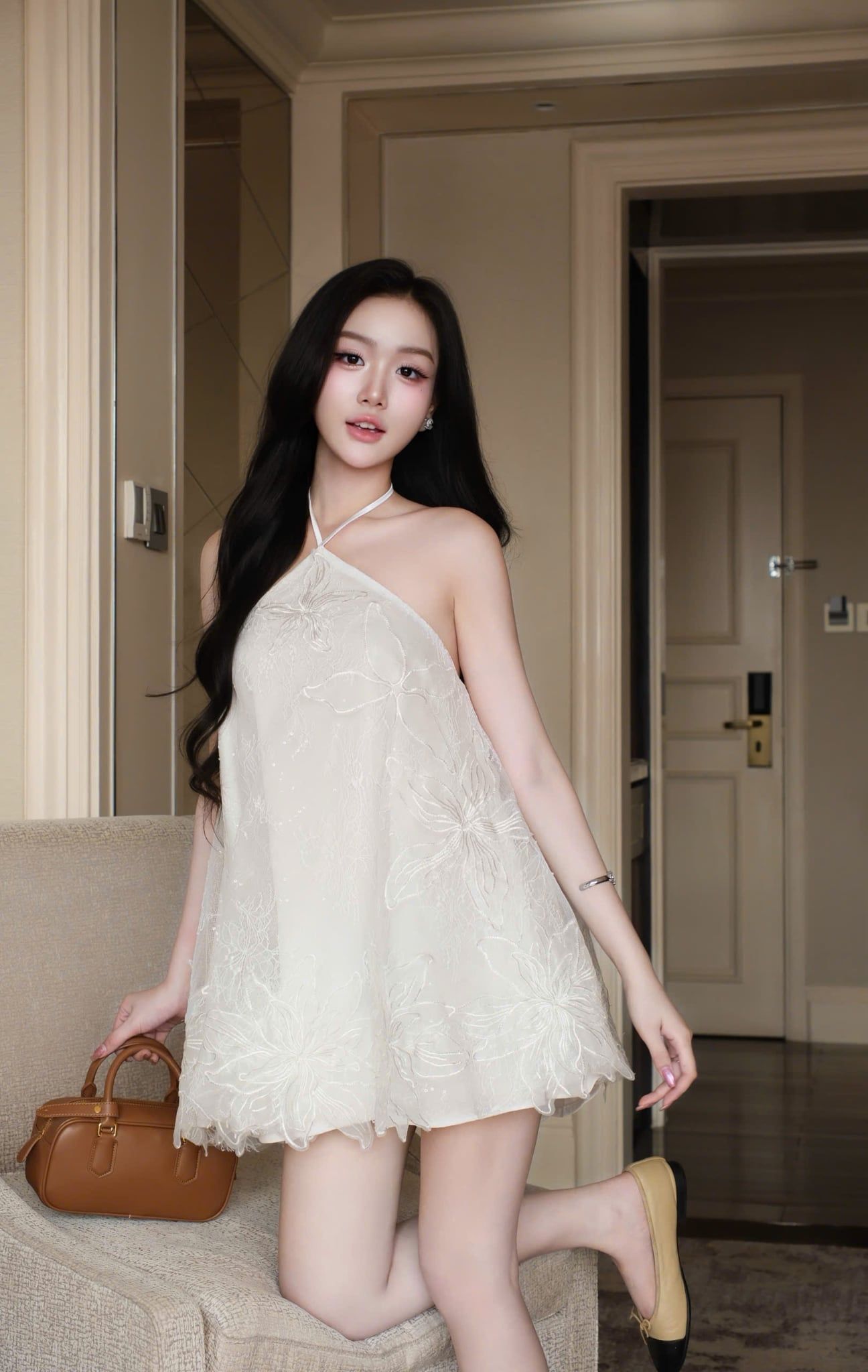 Đầm Yếm Ren Babydoll