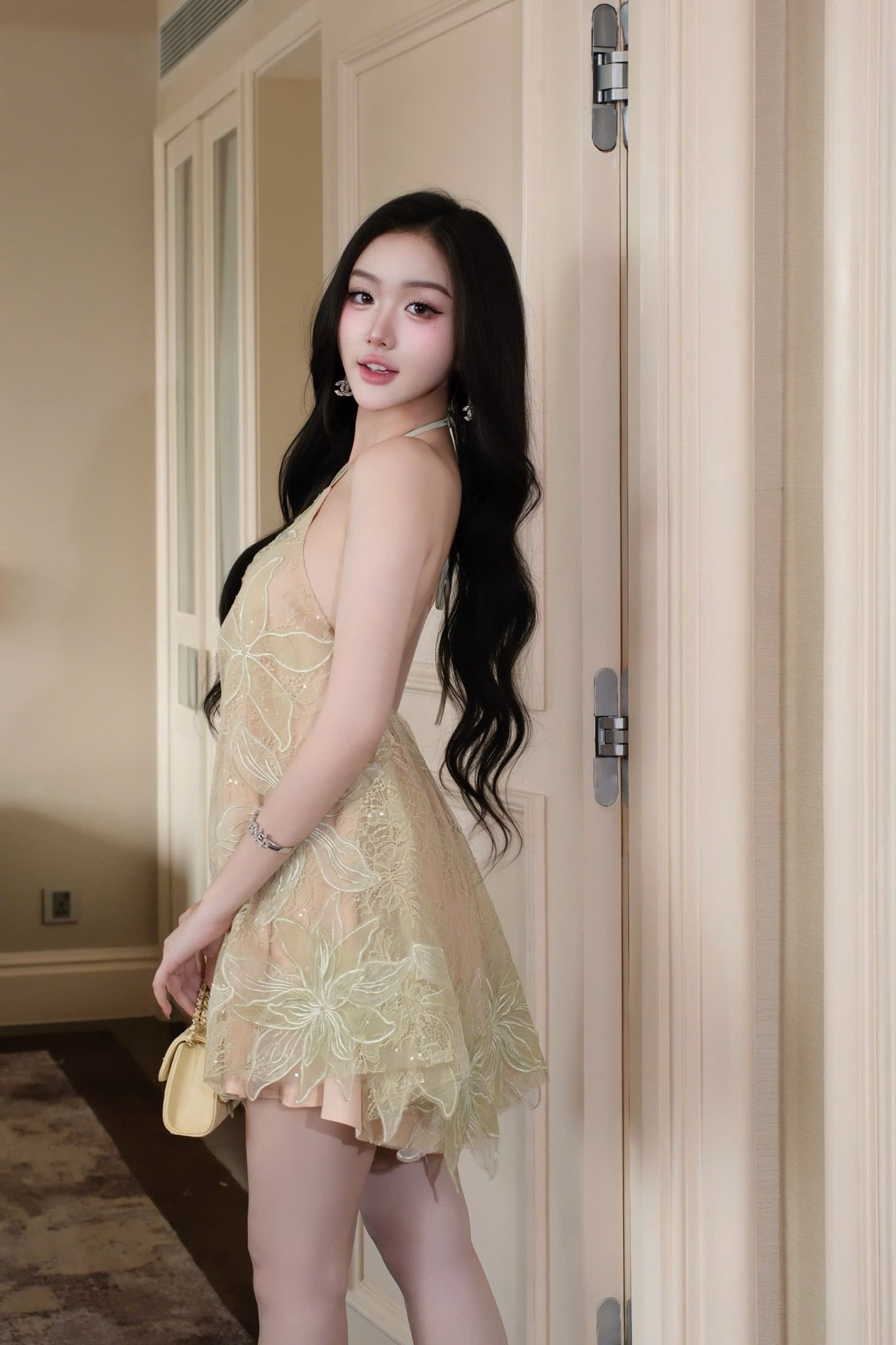 Đầm Yếm Ren Babydoll