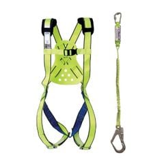 Dây Đai An Toàn Toàn Thân COV AL A 1 Móc Sắt Dây Nhún (Không Có Đai Bụng)