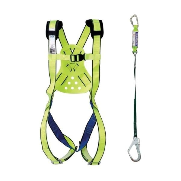 Dây đai an toàn toàn thân COV AL A 1 Móc sắt dây nhún