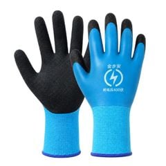 Găng Tay Phủ Cao Su Cách Điện 400V Chống Nước