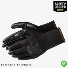 Găng Tay Chống Dầu Phủ Nitrile Jogger Superpro