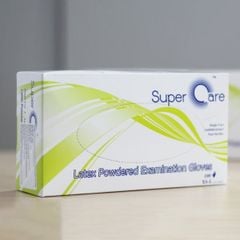 Găng Tay Y Tế Super Care Có Bột Đàn Hồi Cao An Toàn Cho Da