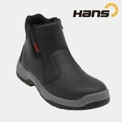 Giày Bảo Hộ Hans HS58 Cao Cổ Khóa Kéo Chống Tĩnh Điện ESD