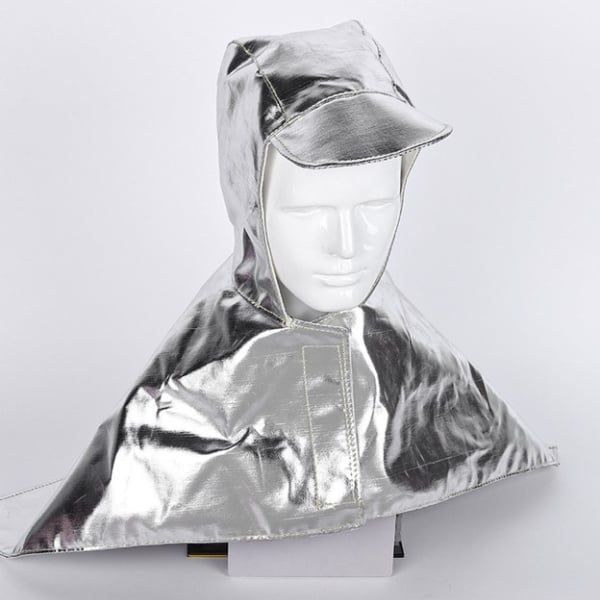 Mũ Trùm Đầu Choàng Vai Tráng Nhôm Chịu Nhiệt Độ Cao Chống Cháy