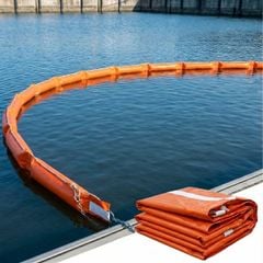 Phao Quây Dầu Tràn Tự Nổi PVC Cao Cấp Chống Thấm, Chống Dầu Và Chống Tia UV