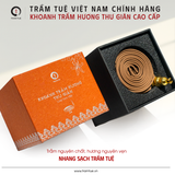  Khoanh Trầm Hương Thư Giãn Cao Cấp 24 Khoanh - Nhang Trầm Hương Sạch 