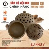  Lư Xông Trầm Như Ý - Lư Gốm Xông Trầm Hương 
