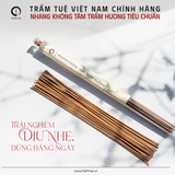  Nhang Không Tăm Trầm Hương Tiêu Chuẩn 36 Cây - Nhang Trầm Hương Sạch 