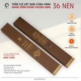  Nhang Trầm Hương Thượng Hạng 30cm 36 Nén - Nhang Trầm Hương Sạch 