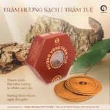  Nhang Vòng Trầm Hương Sạch 12h - Trầm Sạch - 100% Không Hóa Chất 