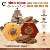  Nhang Vòng Trầm Hương Sạch 24h - Trầm Sạch - 100% Không Hóa Chất 