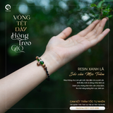  Vòng tay trầm hương “Hồng Treo Gió” 