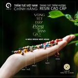  Vòng tay trầm hương “Hồng Treo Gió” 