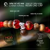  Vòng tay trầm hương “Hồng Treo Gió” 