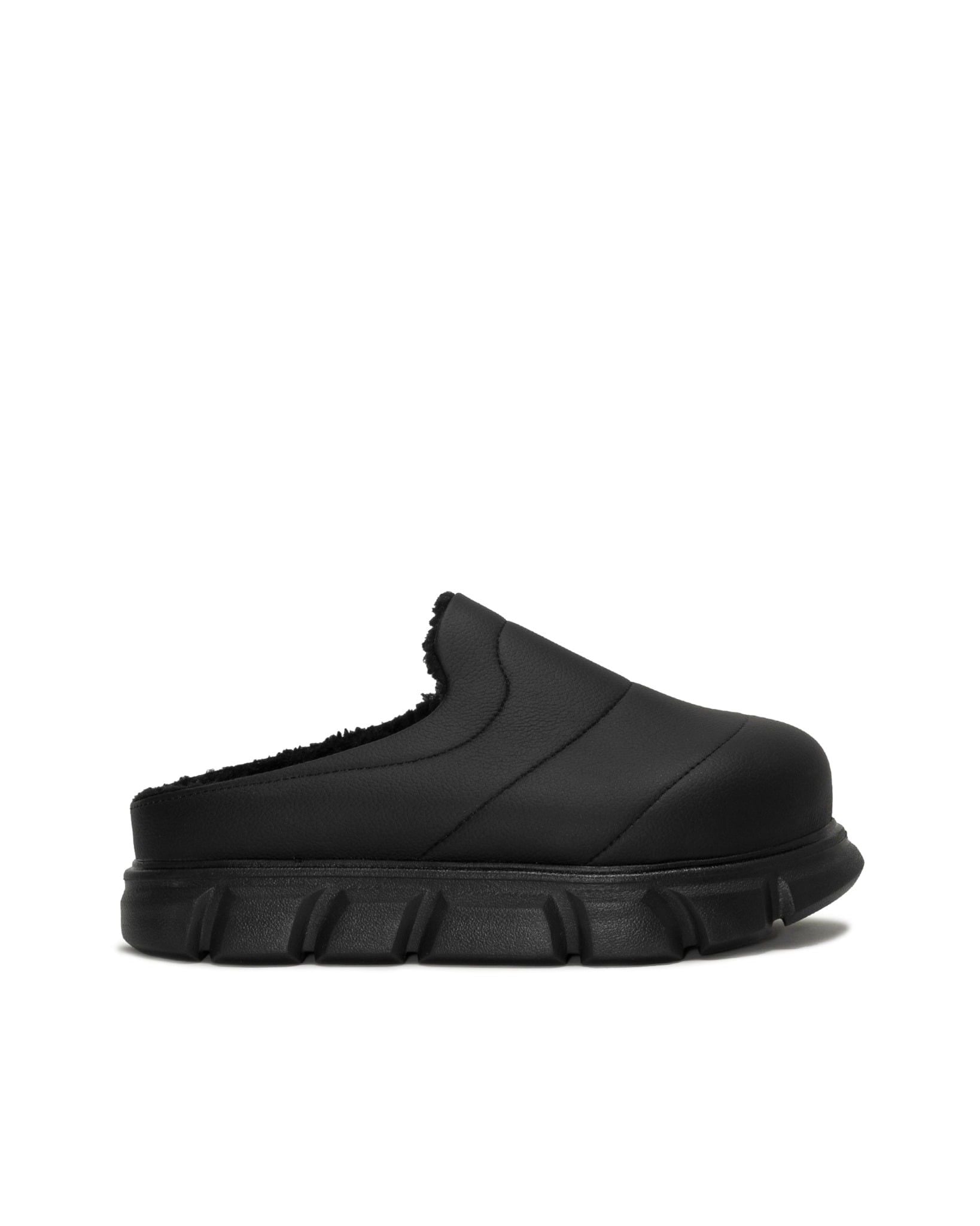THE LADY WOLF ESSENTIAL LARVA SLIDE SANDAL V2 - FULL BLACK