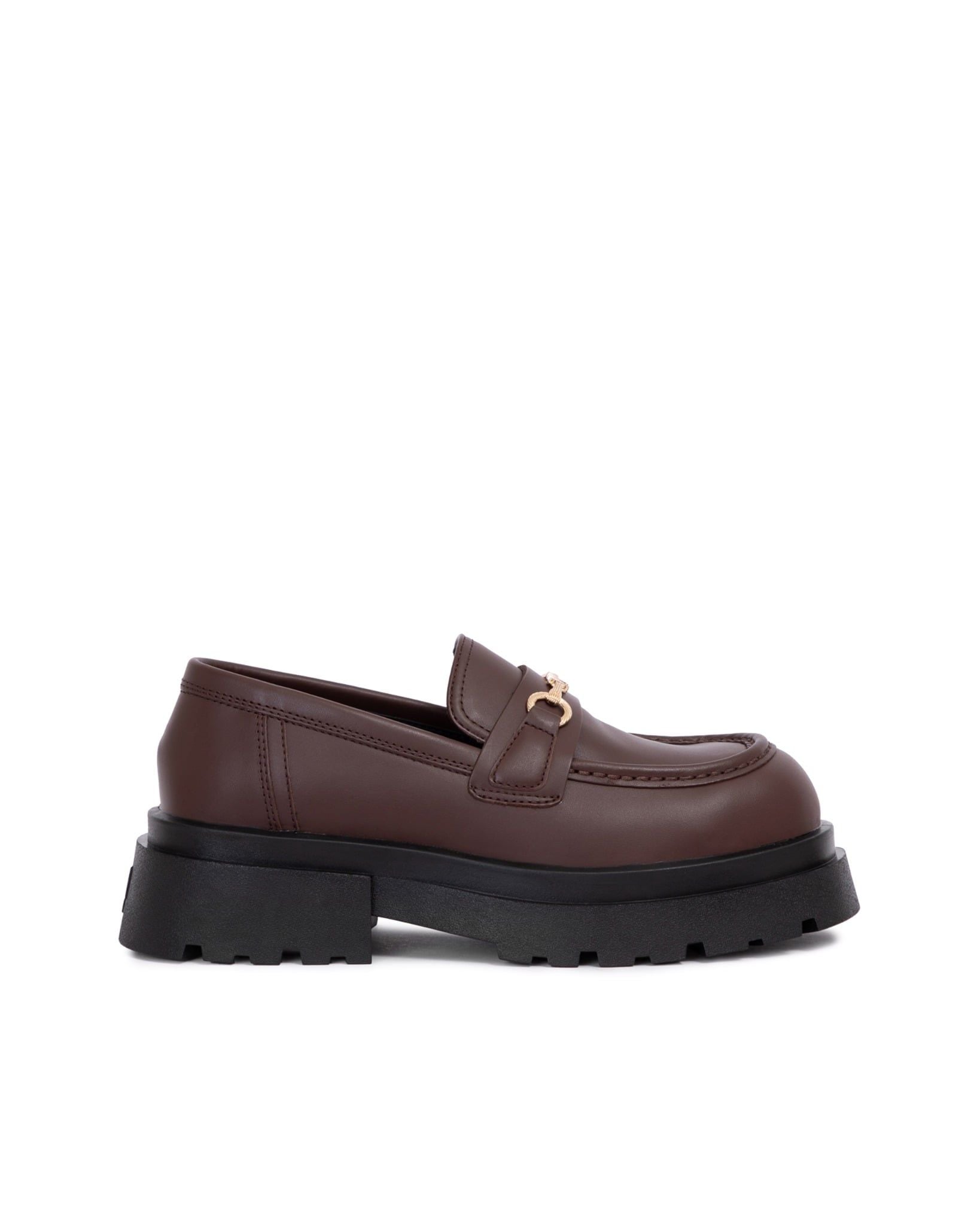 THE CHUNKY WOLF HORSEBIT LOAFER SS24 - BROWN