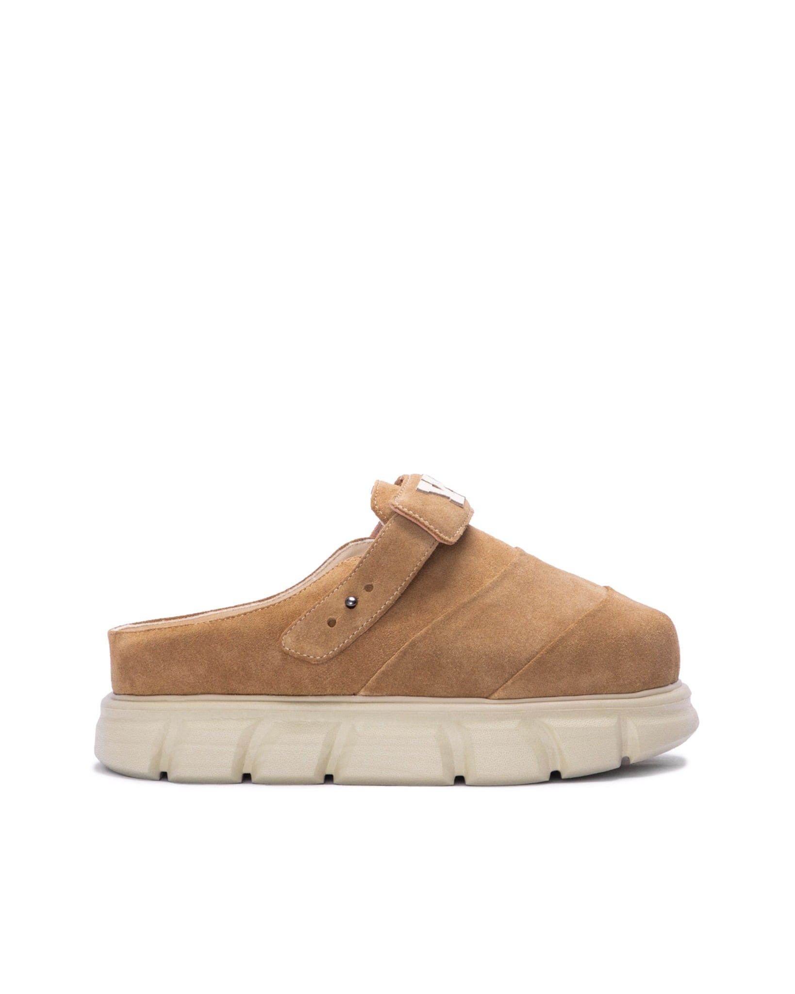THE LADY WOLF R&E MULE SANDAL - TOBACCO
