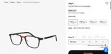  Alium Town 2 Black TM01 eyeglasses 