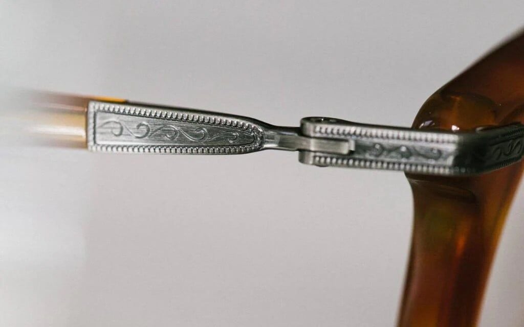  Barton Perreira Capote Havana Pewter titanium eyeglasses 