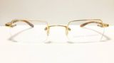  Barton Perreira Hillix titanium Gold frame eyeglasses 