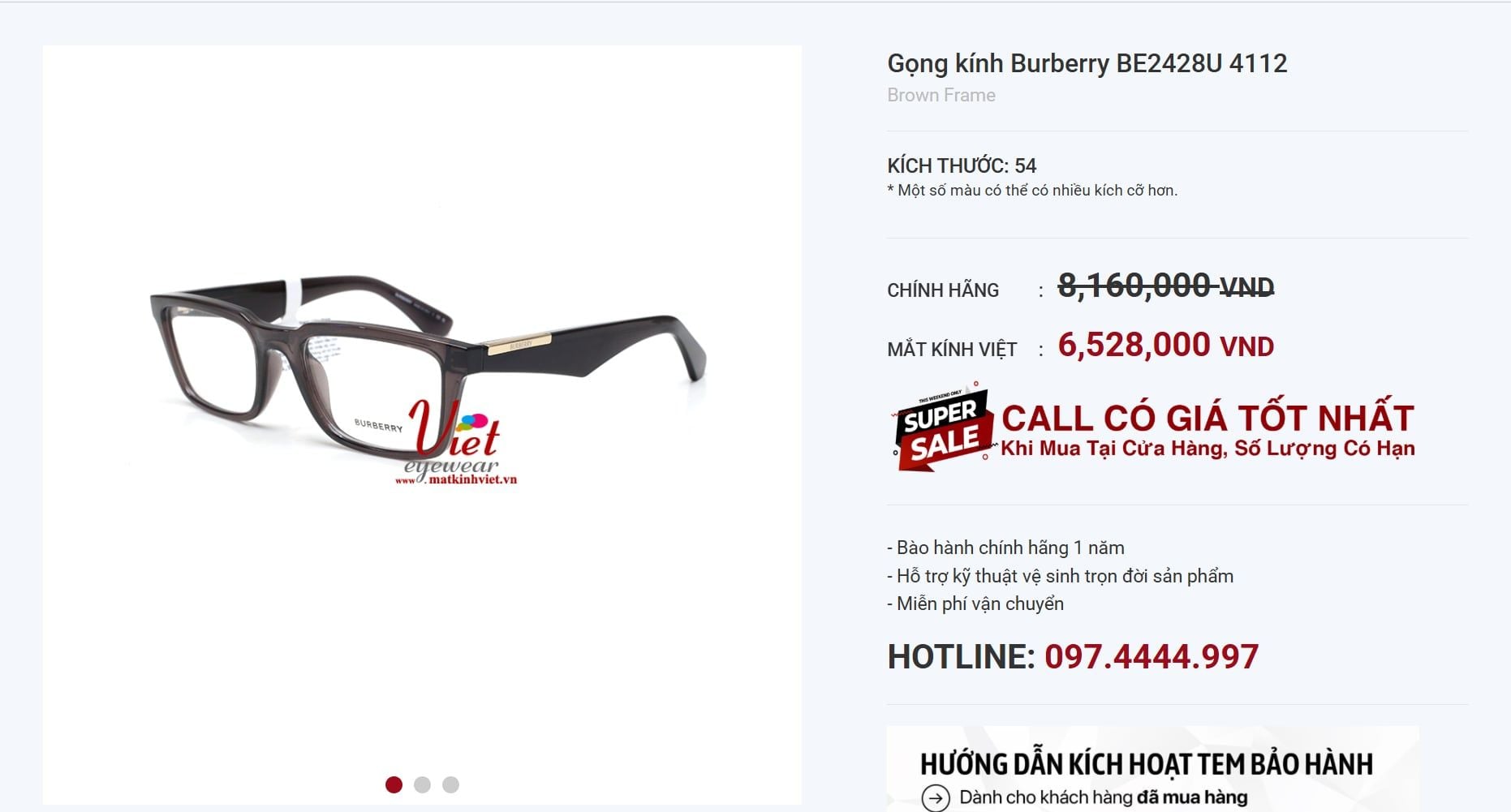  Burberry BE2428U eyeglasses 