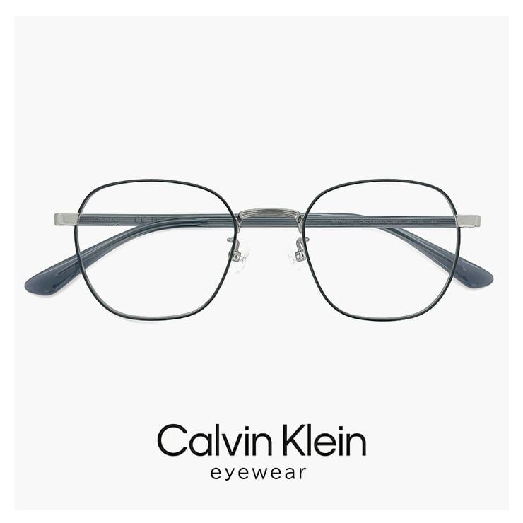  Calvin Klein CK22130LB 015 titanium low bridge eyeglasses 
