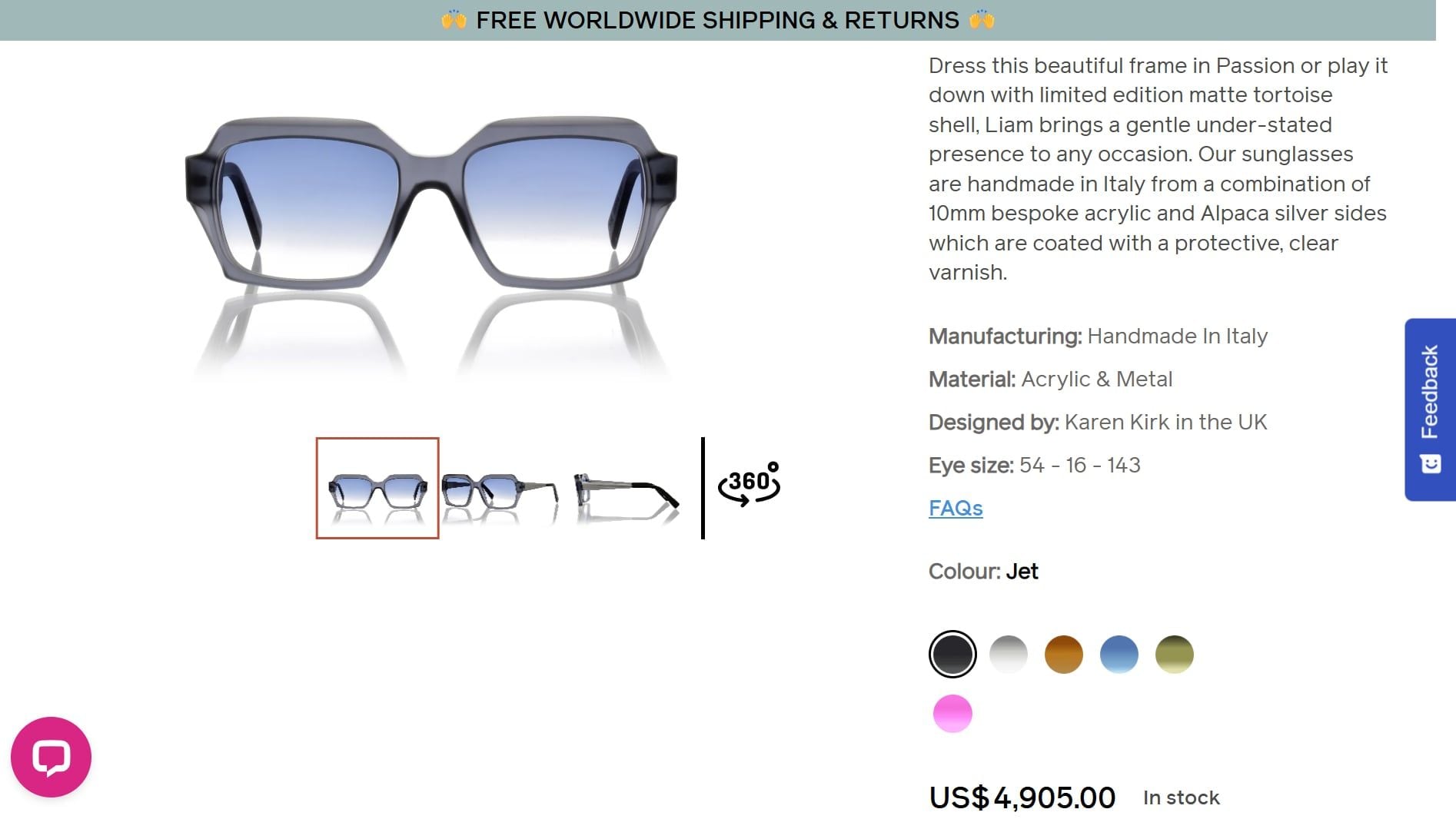  Kirk & Kirk Liam sunglasses 