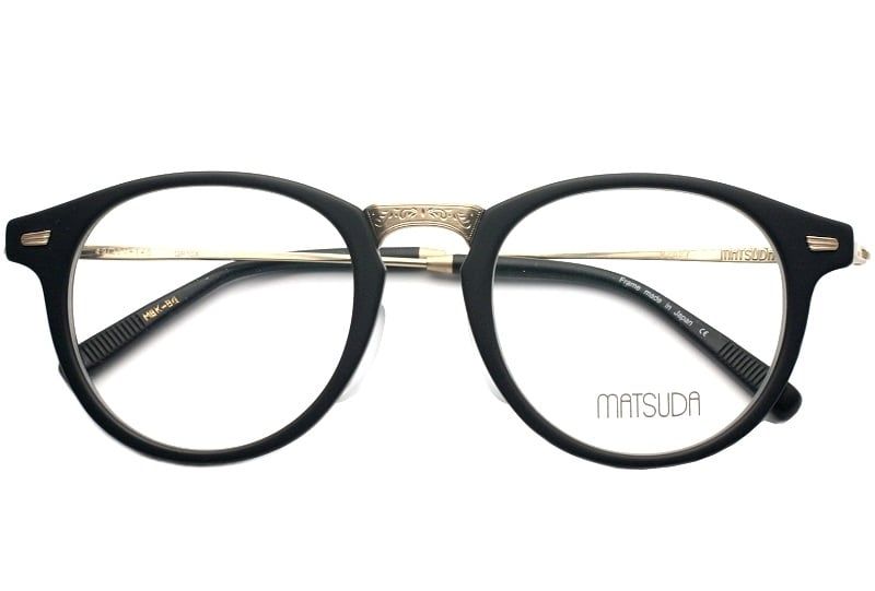  Matsuda Matsuda M2027 MBK titanium eyeglasses 