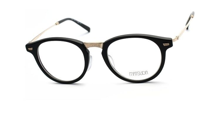  Matsuda Matsuda M2027 MBK titanium eyeglasses 