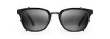  Maui Jim Caspian 754-02 with clip on sunglasses 