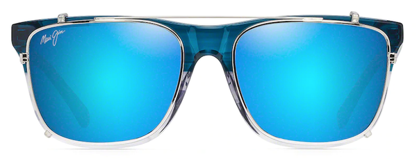  Maui Jim MJO 2127 with blue hawaii clip on 