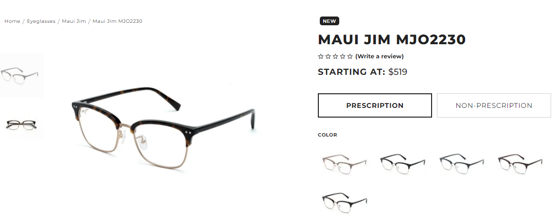  Maui Jim MJO2230 eyeglasses 