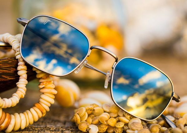  (ĐÃ BÁN) Maui Jim Puka neutral grey sunglasses 