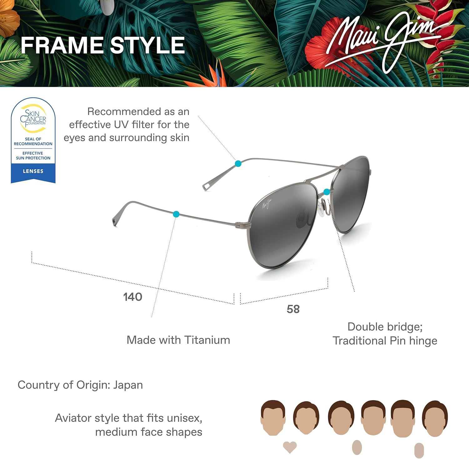  Maui Jim Walaka 885-17 sunglasses 