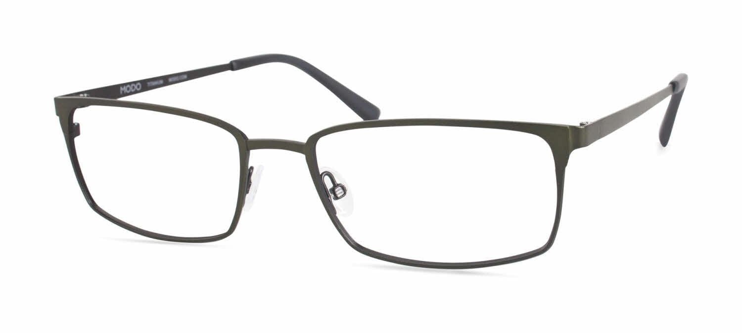  Modo 4216 dark olive titanium eyeglasses 