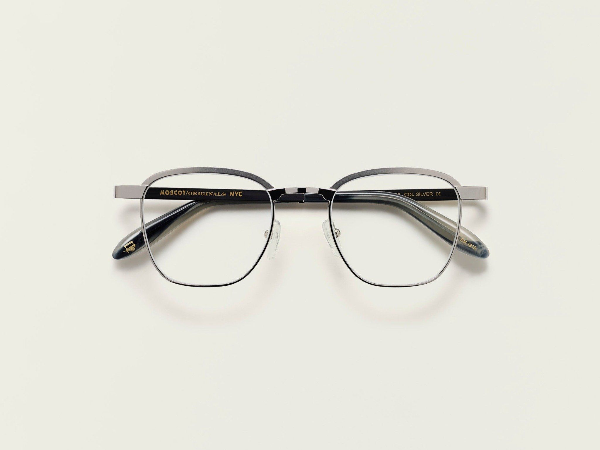  Moscot MISH eyeglasses - silver frame 