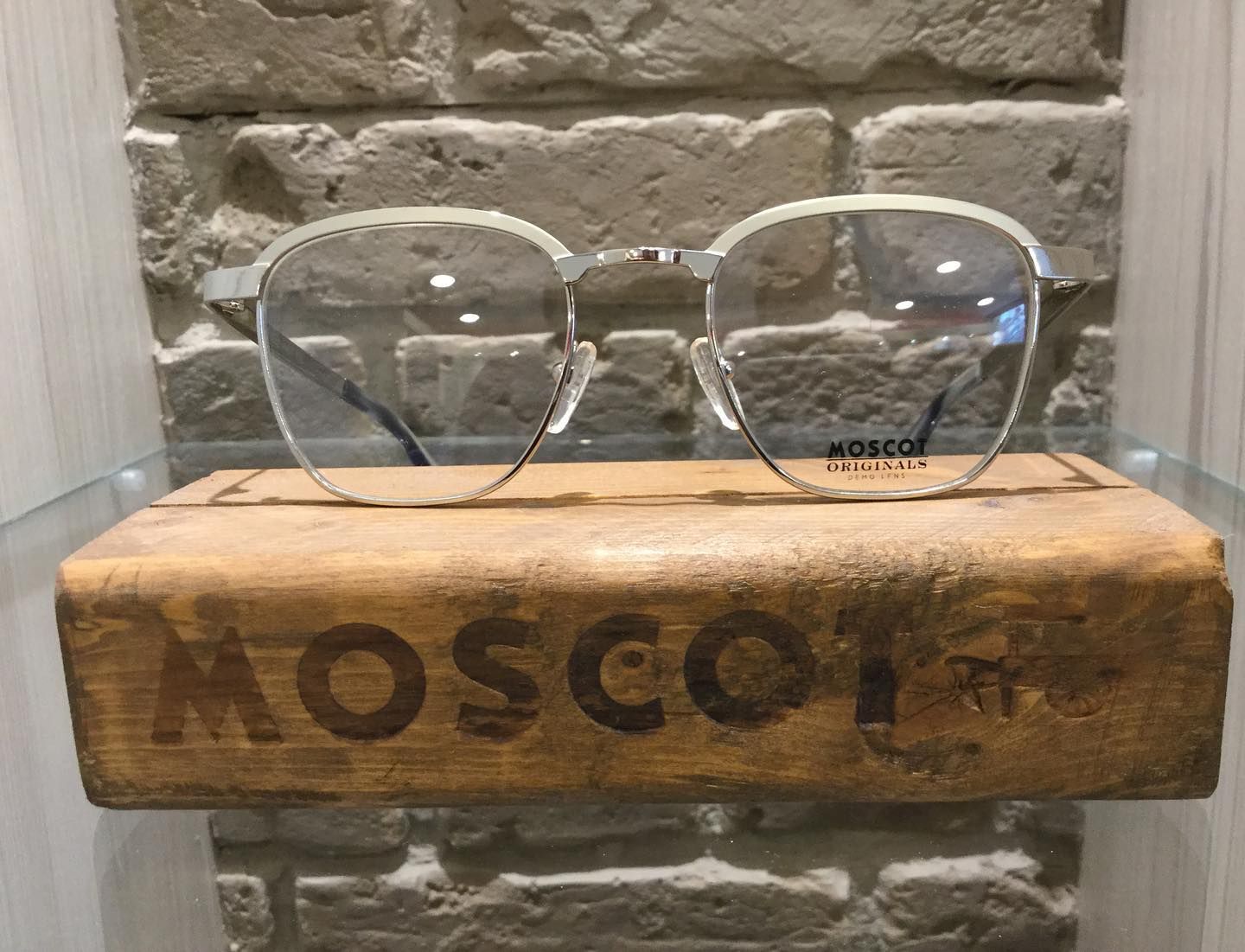  Moscot MISH eyeglasses - silver frame 