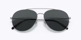  Oliver Peoples Airdale Silver / Midnight Express Polarized sunglasses 