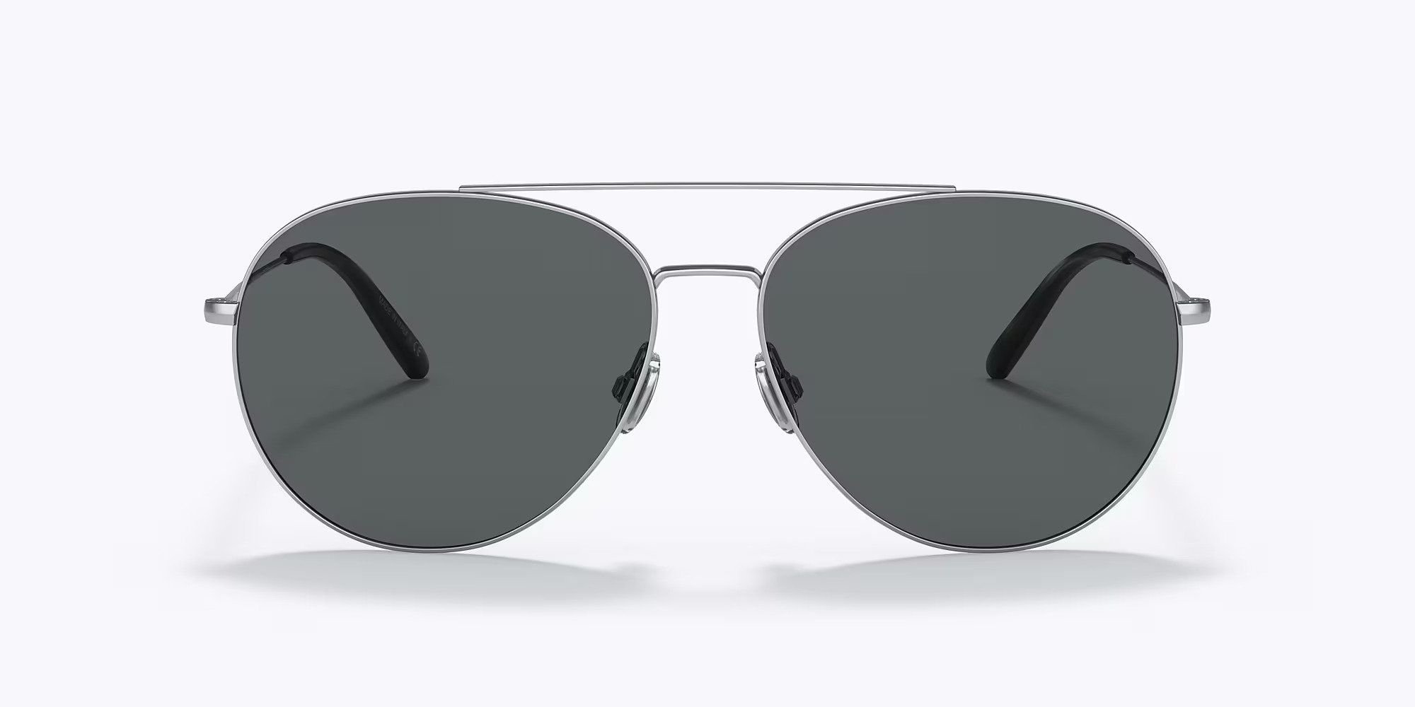  Oliver Peoples Airdale Silver / Midnight Express Polarized sunglasses 