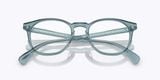  Oliver Peoples Finley ESQ OV5298U 1617 washed teal eyeglasses 