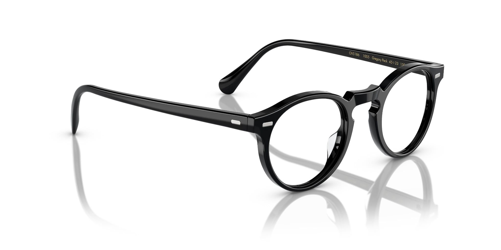  Oliver Peoples Gregory Peck Black eyeglasses 