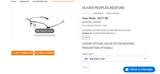  Oliver Peoples Rexford titanium eyeglasses 