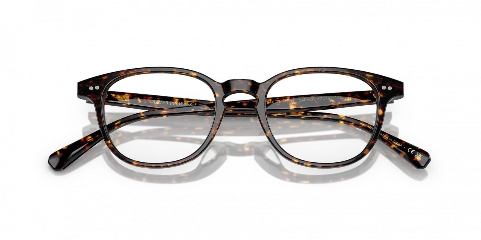  Oliver Peoples Sadao Atago Tortoise eyeglasses 